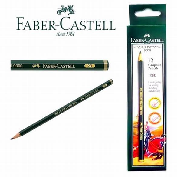 

Pensil 2B Faber Castell 9000 (1 Pack) / Pensil / Pensil Ujian 2B FC 9000