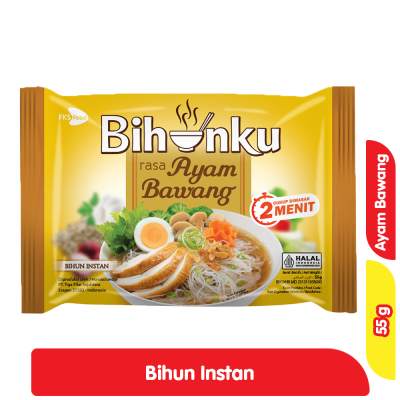 

BIHUNKU BIHUN INSTANT AYAM BAWANG PCK 55g