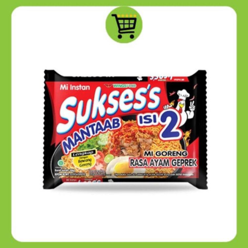 

•DailyMart• Mie Sukses Isi 2 Rasa Ayam Geprek