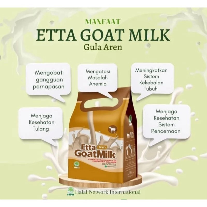 

HNI HPAI Etta Goat Milk Gula Aren Original