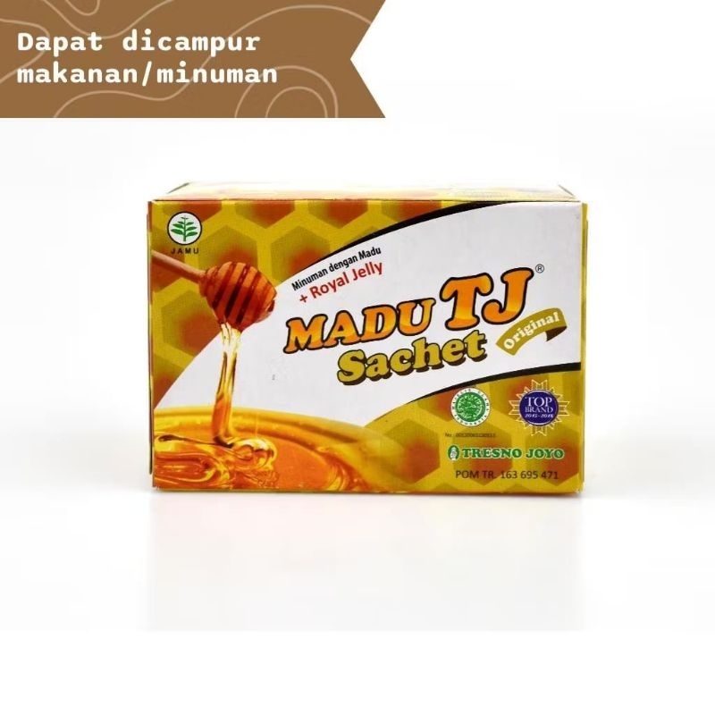 

madu TJ isi 12 cashet kuning