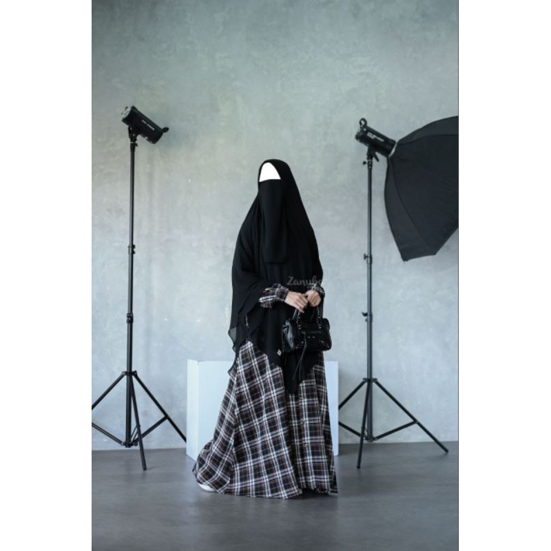 FLANELIA DAN ELFLANNEL BY JILBABSYARIE ZANUBA HIJAB | GAMIS COUPLE FLANEL | KEMEJA FLANEL | KEMKO