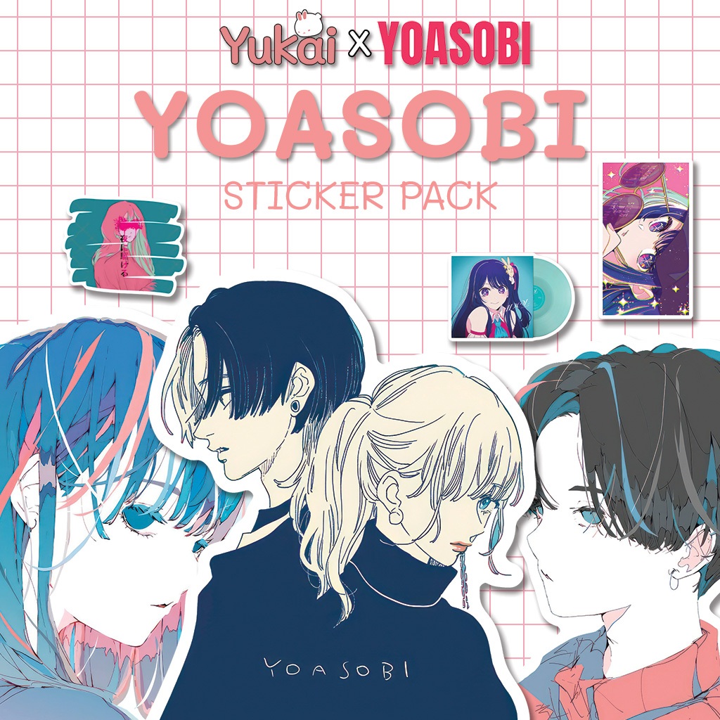 

Stiker Pack Yoasobi Premium, Sticker Anime Waterproof
