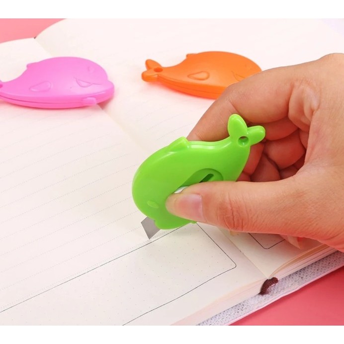

Pisau Cutter Mini Model Awan & Dolphin