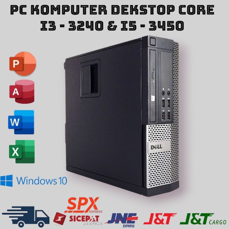 PC Komputer Dekstop Core i3 & i5 | Ram 8gb | HDD 500gb | Second siap pakai