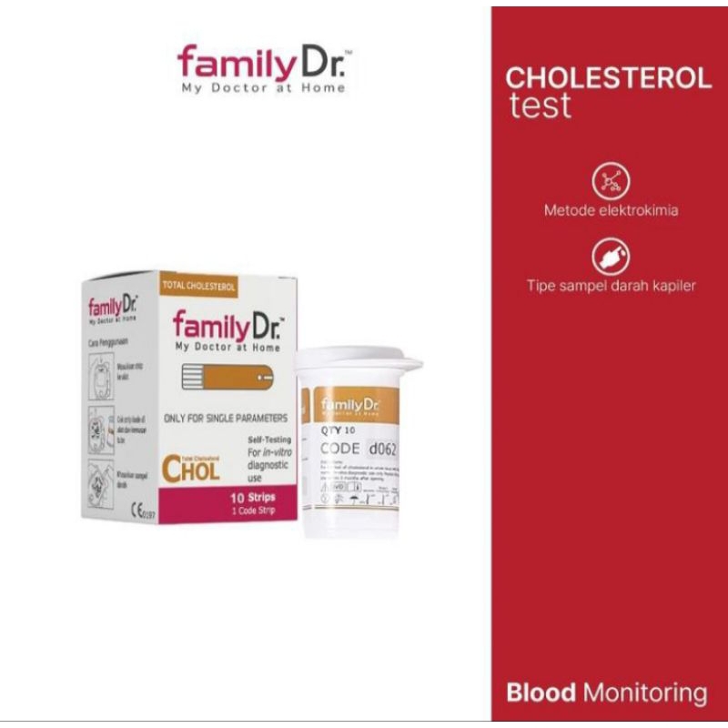 Strip familyDr Cholesterol / Chol 10 Test family Dr