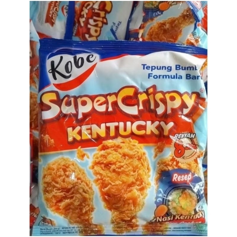 

KOBE Tepung Bumbu SUPER CRISPY KENTUCKY 210gr