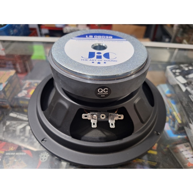 SPEAKER JIC LB 08038 200W MID LOW 8 INCH MANTAP 8INCH