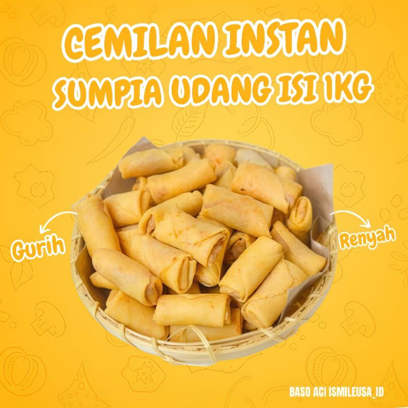 

Sumpia udang isi 1kg