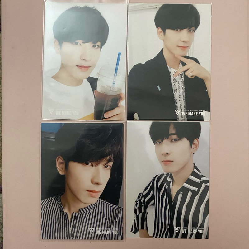 TC Trading Card Wonwoo Seventeen we make you set wonwoo americano