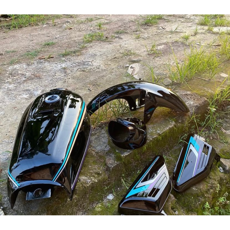 body set gl100 finishing chat bebas riques warna