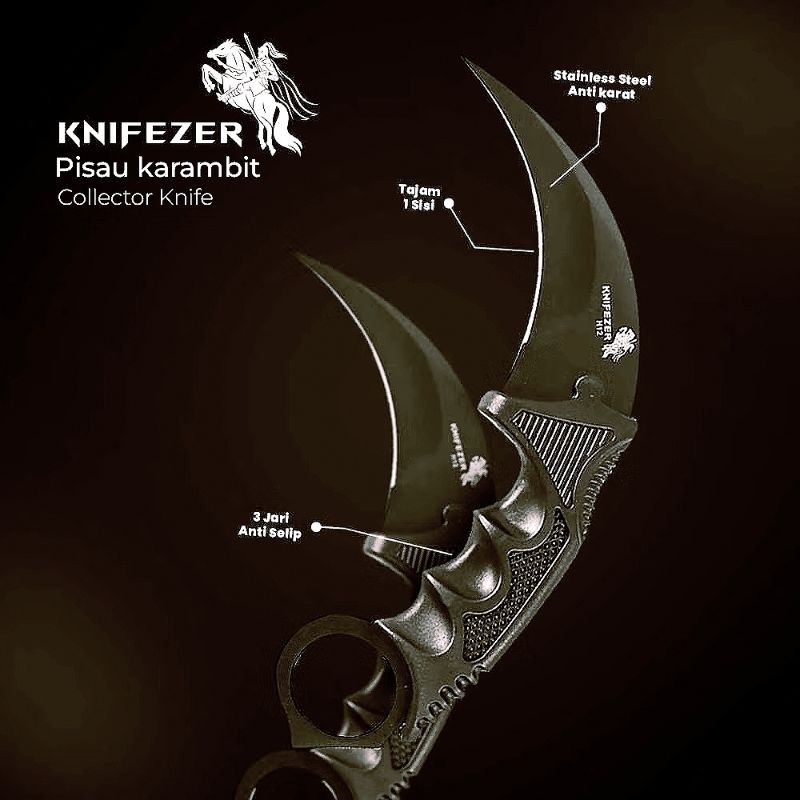 Pisau karambit cs go,karambit mini knife