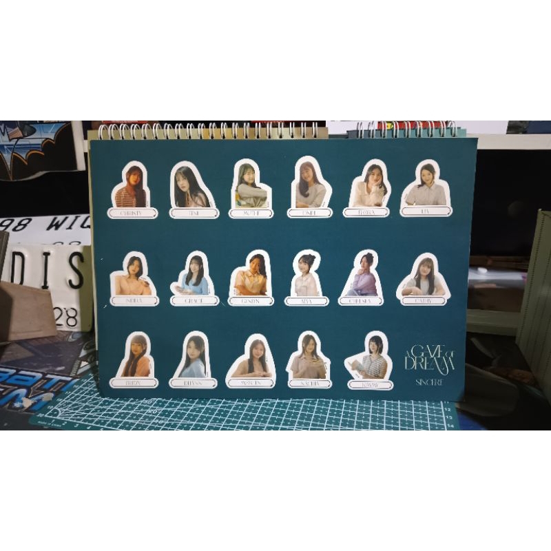

Stiker A Gaze Off Dream Sincere ( SATUAN )