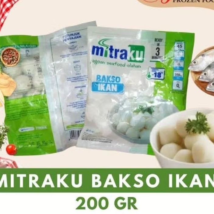 

Mitraku Bakso ikan kemasan 200gr