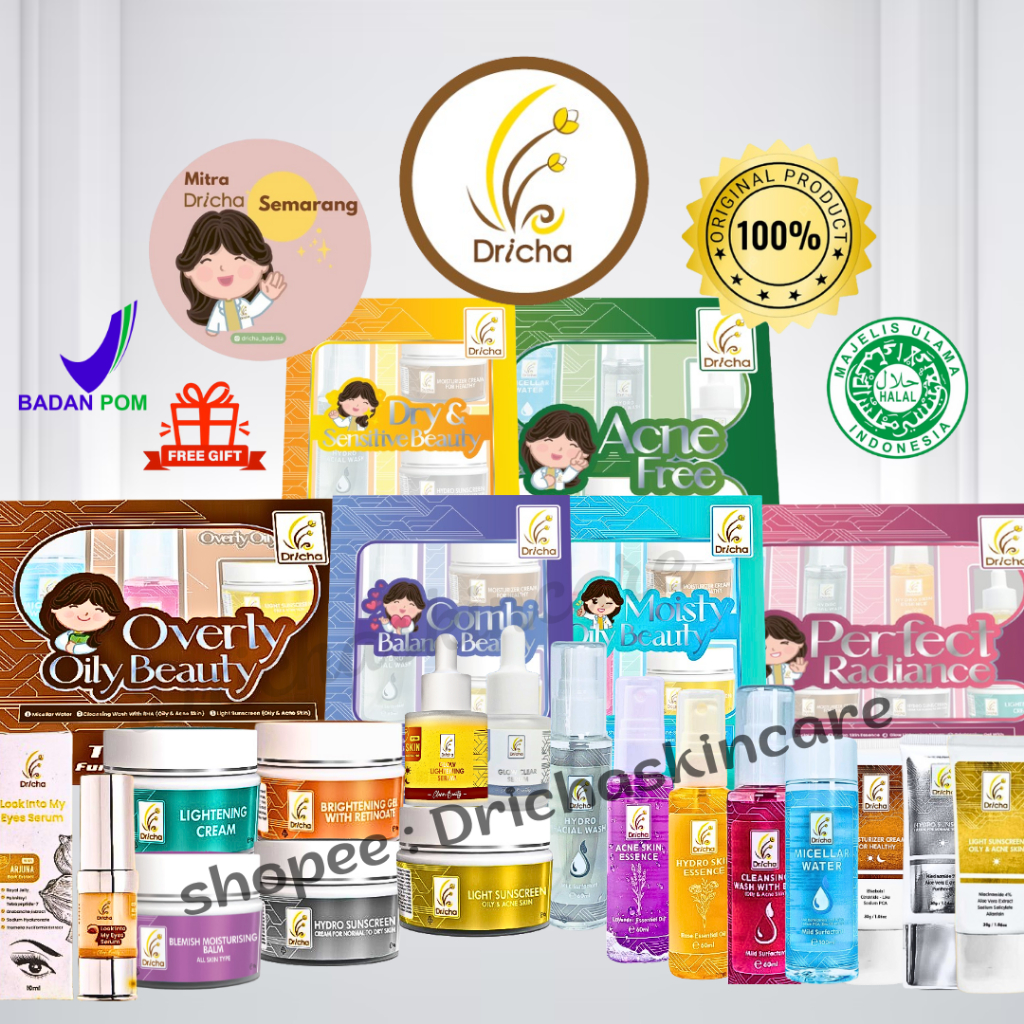 DRICHA SKINCARE KULIT SEHAT BY DR IKA