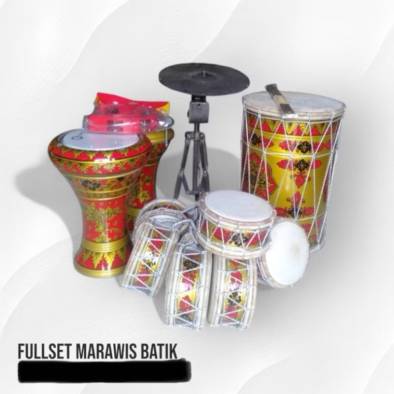 Fullset Marawis Batik Sablon Logo Grup