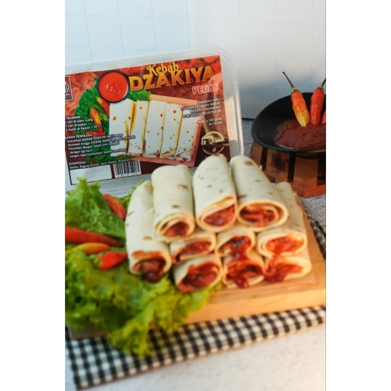 

Premium Kebab Dzakiya Pedas Isi 10 Frozen