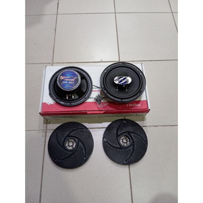 speaker pintu mobil grand max coaxial 6 inch harga sepasang
