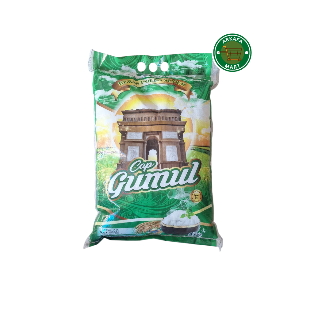 

Beras punel cap GUMUL [5 kg] ekonomis rasa lezat enak dan bergizi