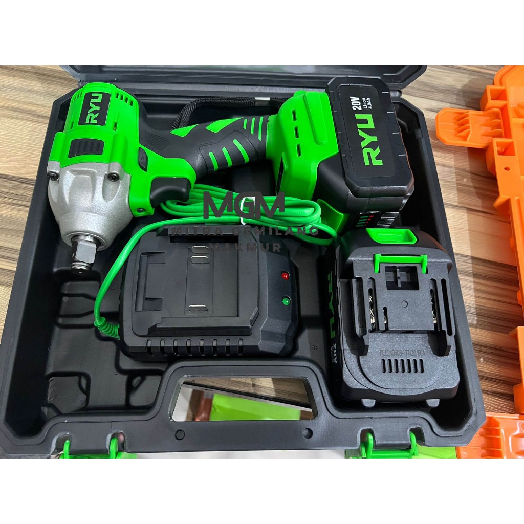 CORDLESS IMPACT WRENCH RCW 20V RYU (MESIN BOR) BATERAI