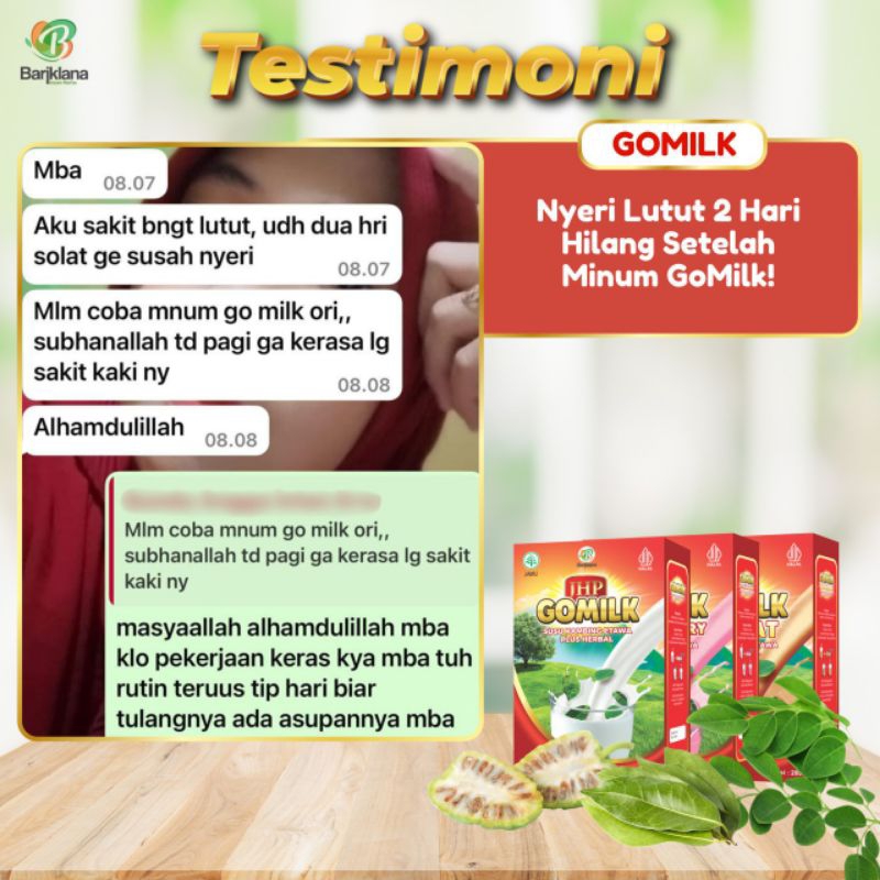 

Gomilk Susu Kambing Etawa Murni + Herbal Berkhasiat Tinggi, Bagus Untuk Menjaga Stamina, Meningkatkan Imun, Sudah BPOM