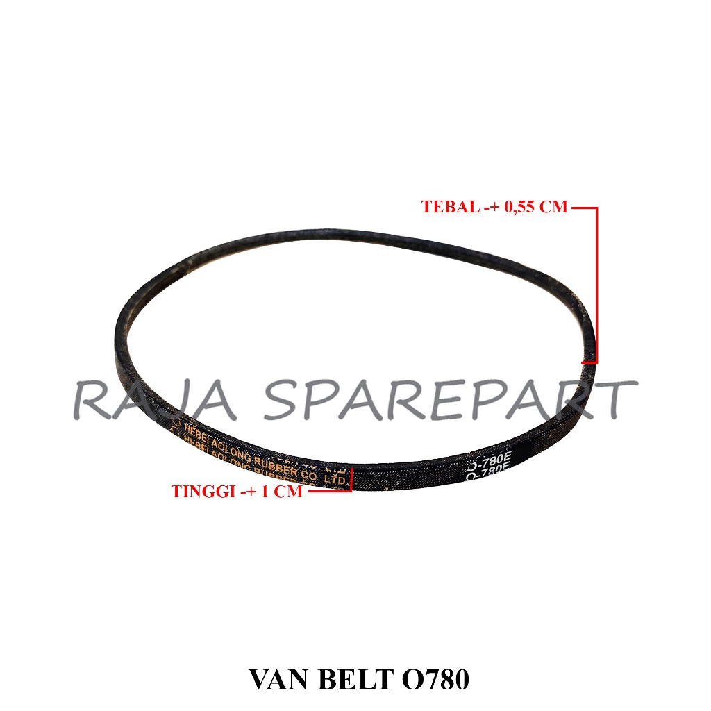 LINDEN MESIN CUCI / VAN BELT O780 / V BELT MESIN CUCI FB780