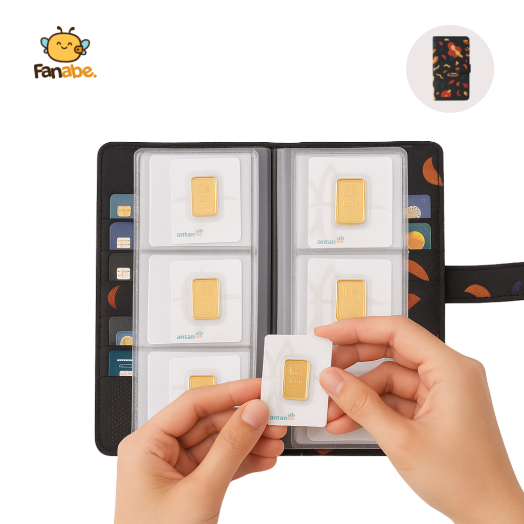 Fanabe - Dompet Emas Logam Mulia Antam Kartu