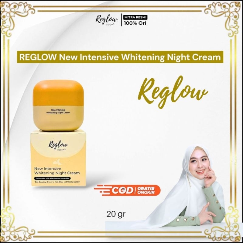 REGLOW NEW Whitening Night Cream, Cream Malam Reglow