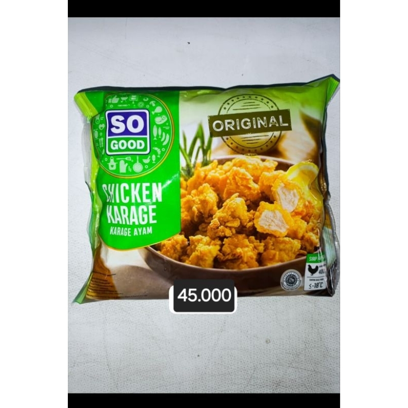 

sogood chiken karage