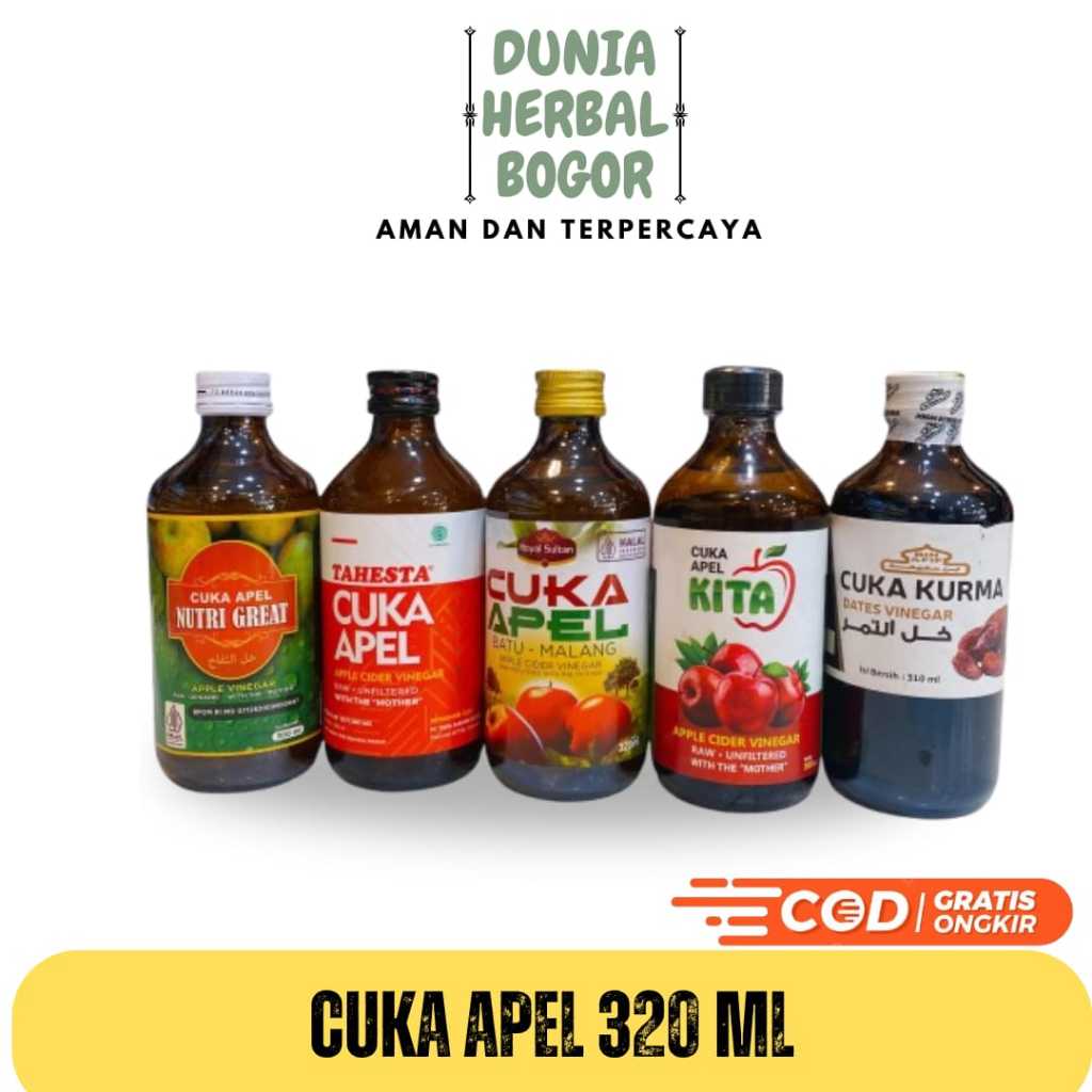 

Cuka Apel Varian Cuka Apel 320 ml
