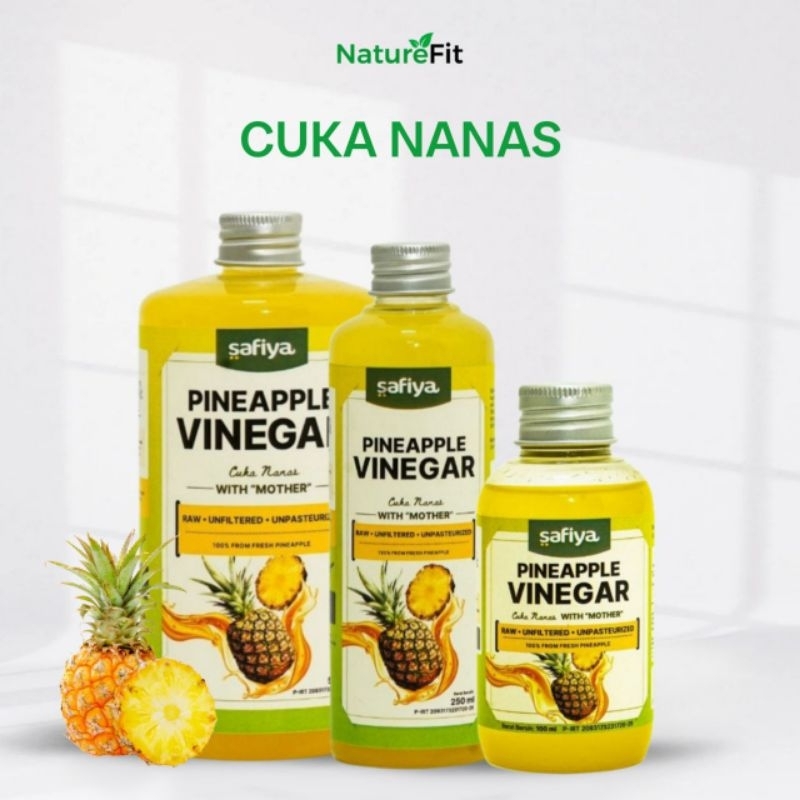 

Safiya Cuka Nanas With Mother Pineapple Vinegar 100% Asli