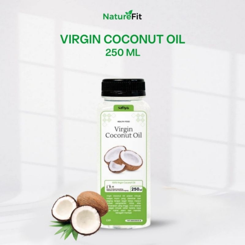 

Safiya Virgin Coconut Oil 250 ML VCO Minyak Kelapa Murni Premium
