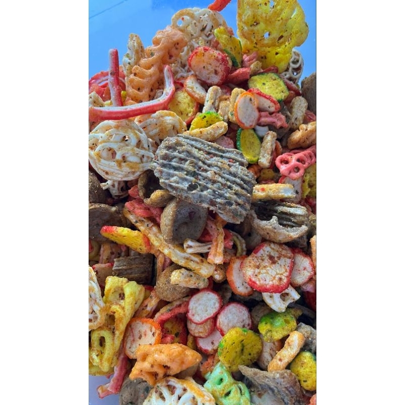 

KERUPUK SEBLAK CAMPUR/KERUPUK JENGKOL CAMPUR/SEBLAK MIX