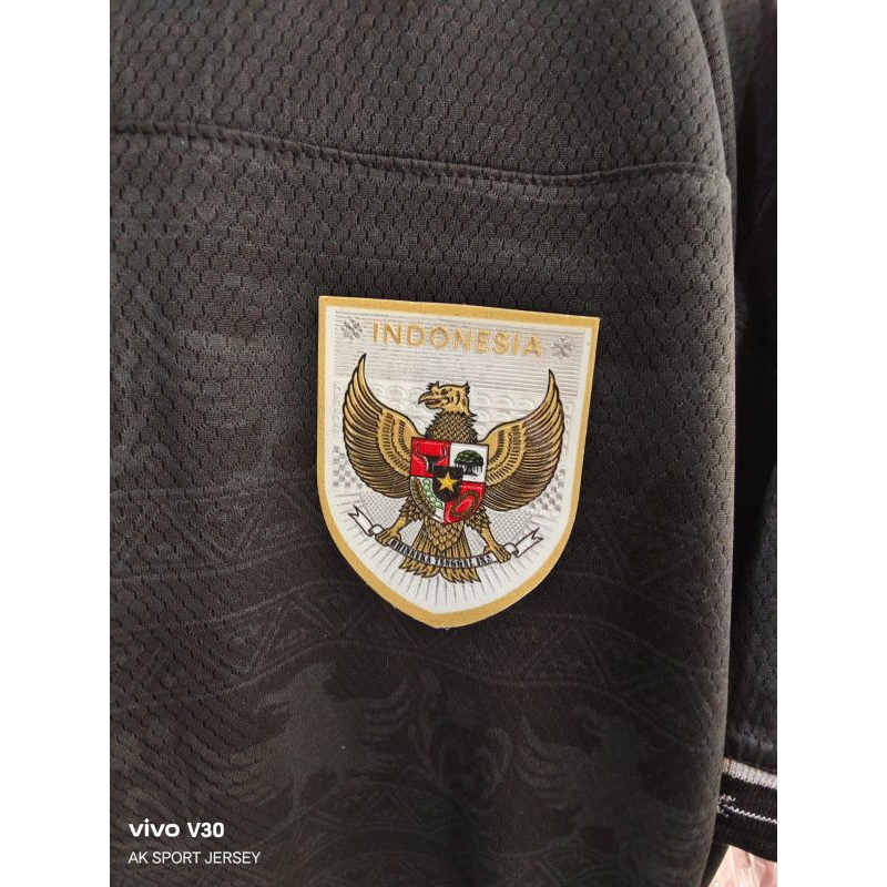 JERSEY BOLA TIMNAS INDONESIA GK HITAM NEW 2025 PAES GRADE ORI