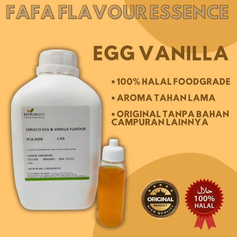 

Essen flavour essence egg vanila kh robert original