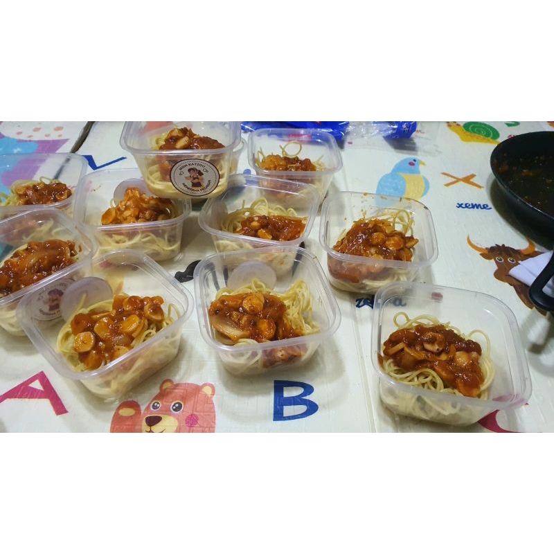 

spaghetti buat acara birthday anak