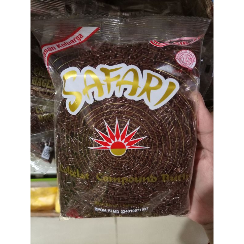 

MEISES COKLAT SAFARI KEMASAN 250GRAM & 100GRAM