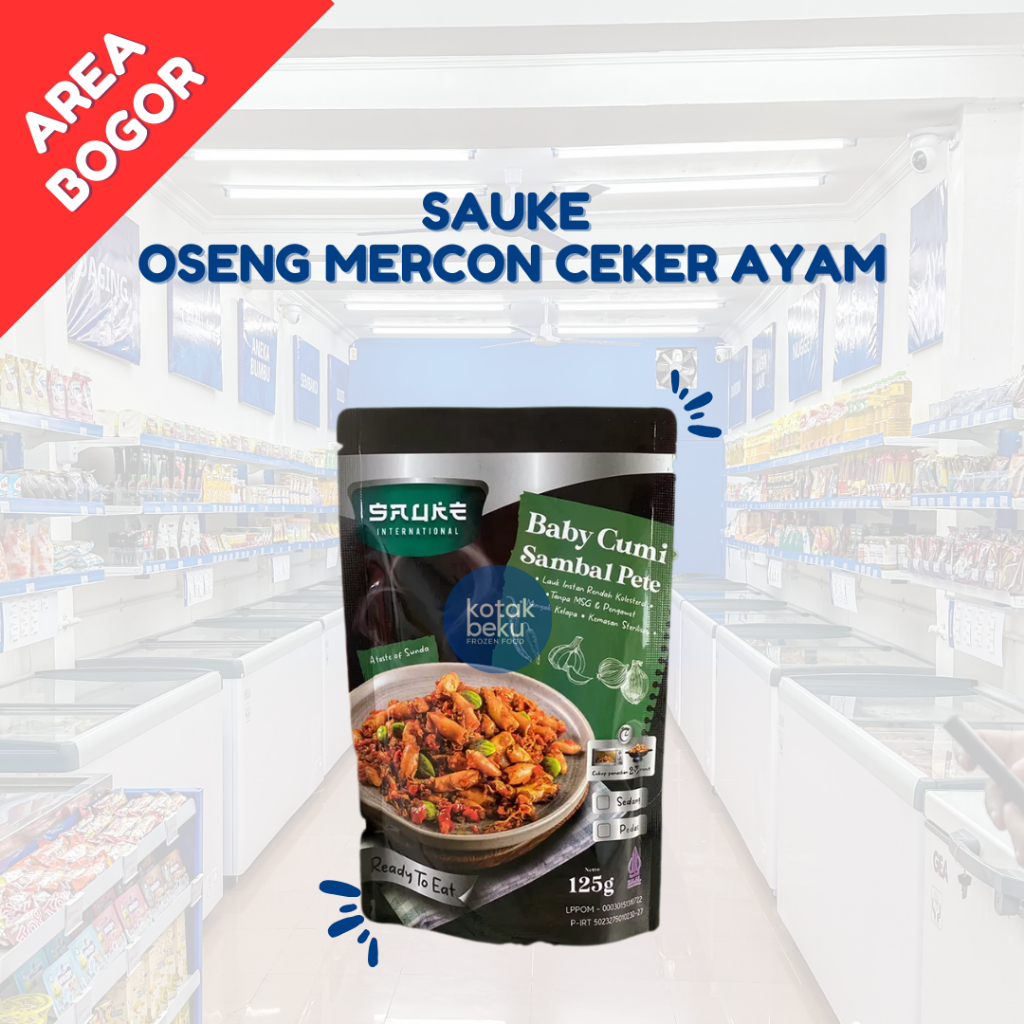 

SAUKE OSENG MERCON CEKER TANPA TULANG 200GR
