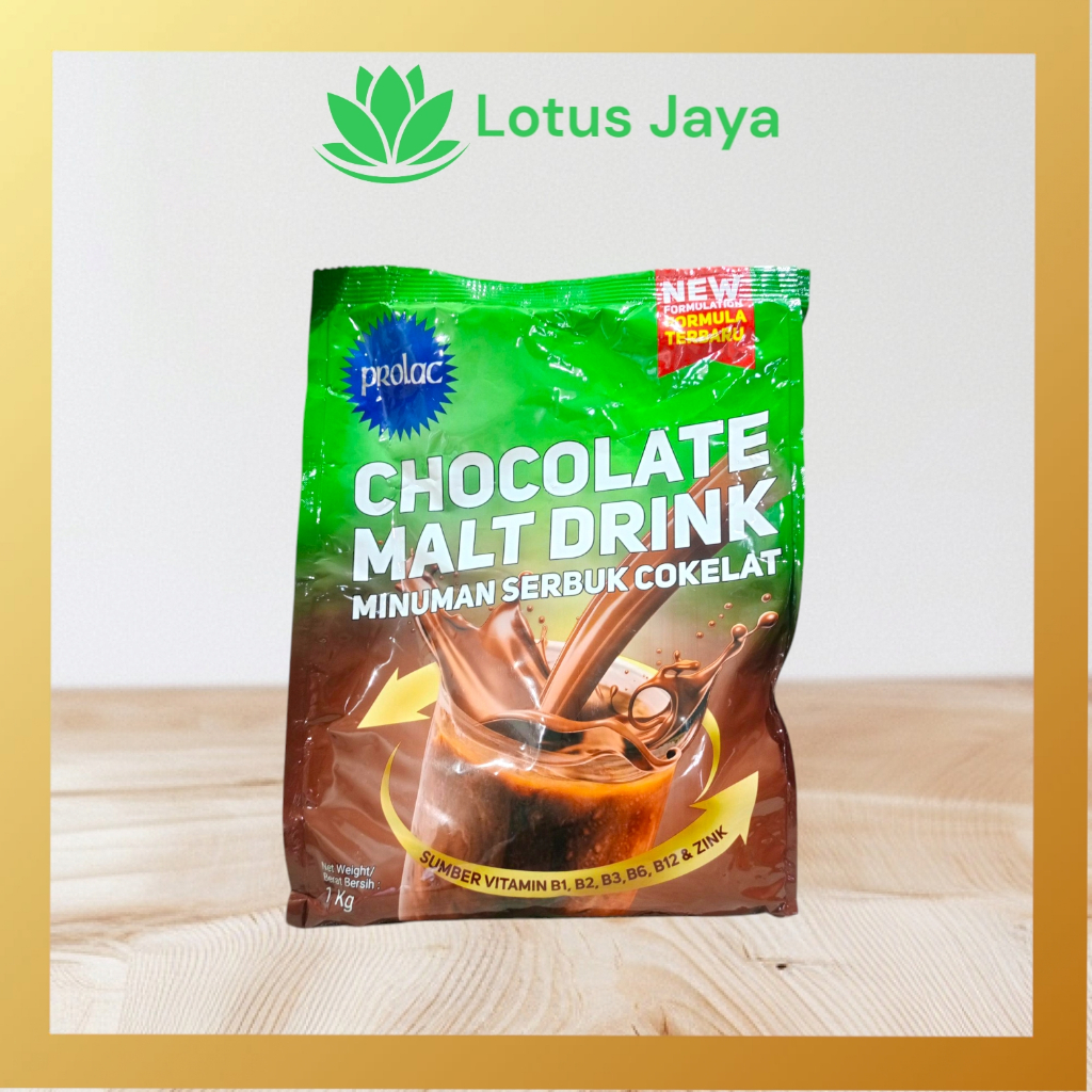 

Prolac Chocolate Malt Drink 1 kg / Minuman Serbuk Cokelat
