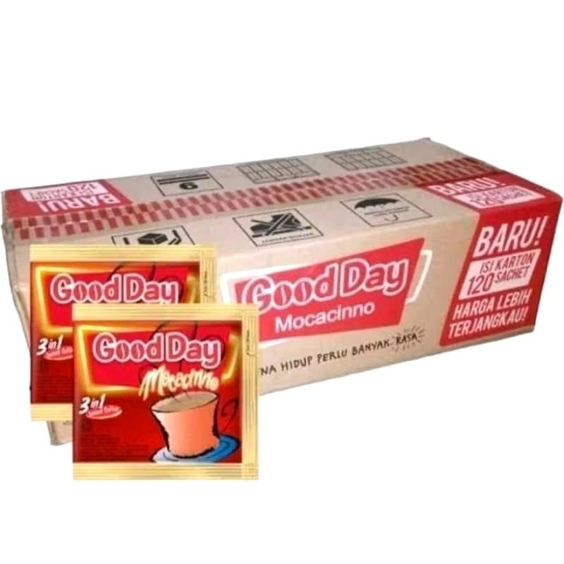 

GOOD DAY MOCCACINO sachet 20gr 1 renteng