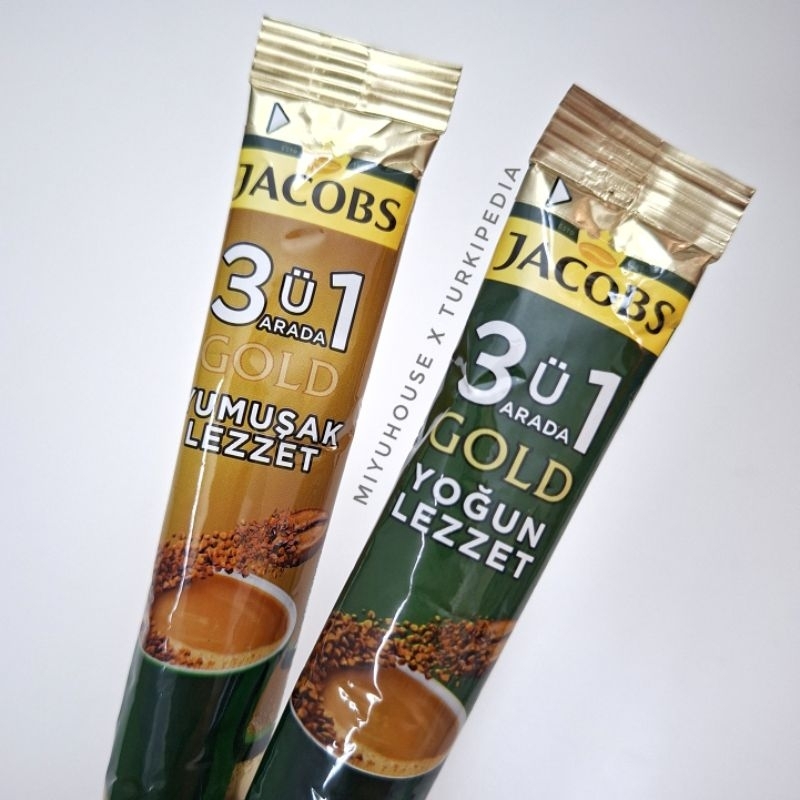 

Kopi Jacobs Premium Instant Coffee Sachet Asli Turki | Kopi Instan Enak | Turkipedia