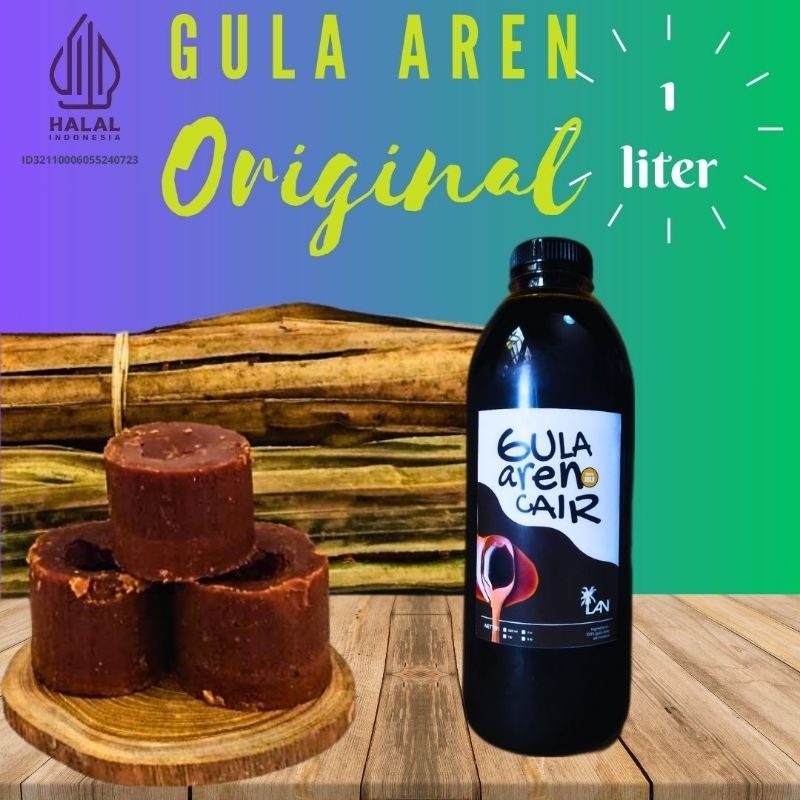 

Gula aren cair/brown sugar liquid 1liter