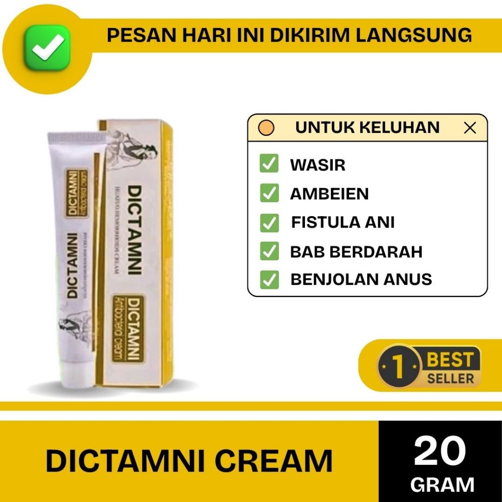 Dictamni Dictamini Salep Wasir Ori Original 100% Diktamni