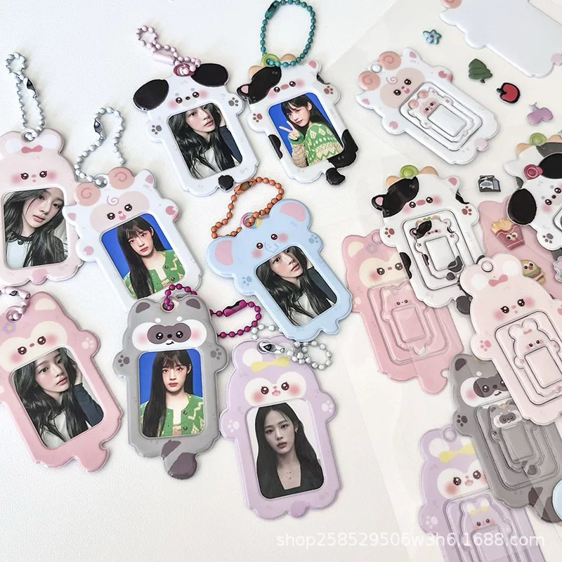 

Stiker ID Photo Holder DIY Animal untuk Pas Foto Idol