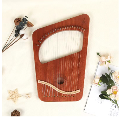 EDS  21 Senar Kecapi Harpa Portabel Genggam / Kecapi Harpa Piano / Alat Musik Gesek Dengan Kunci Pen