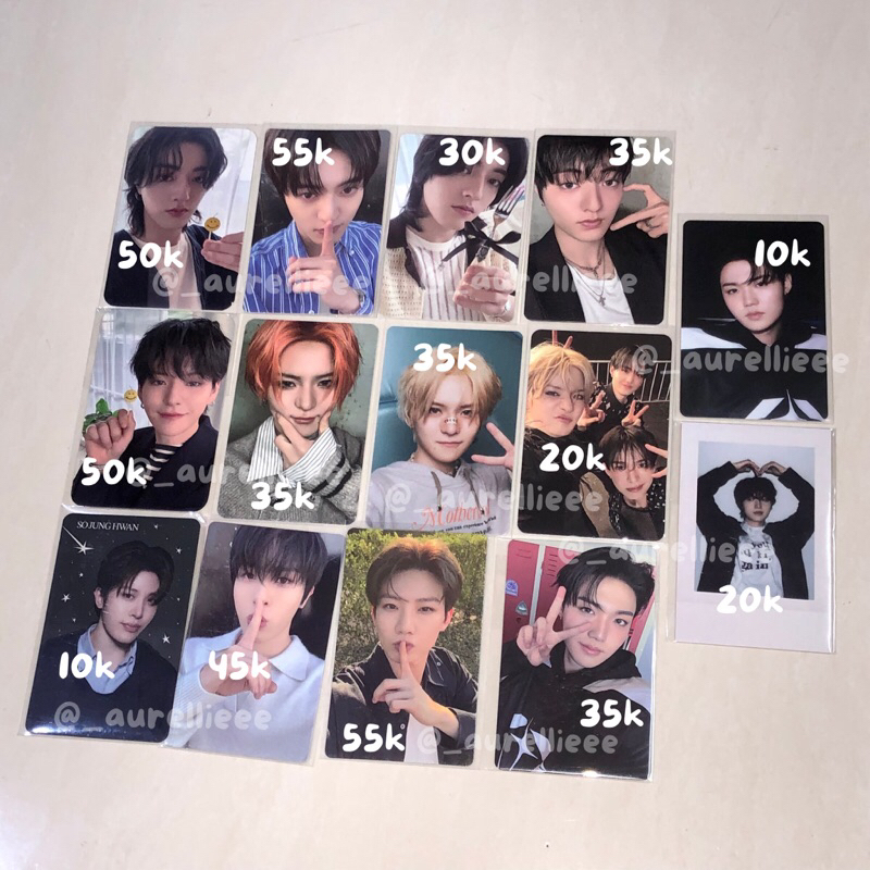 [ready stock] official photocard treasure aab pc haruto yoshi doyoung junghwan junkyu asahi unit mem