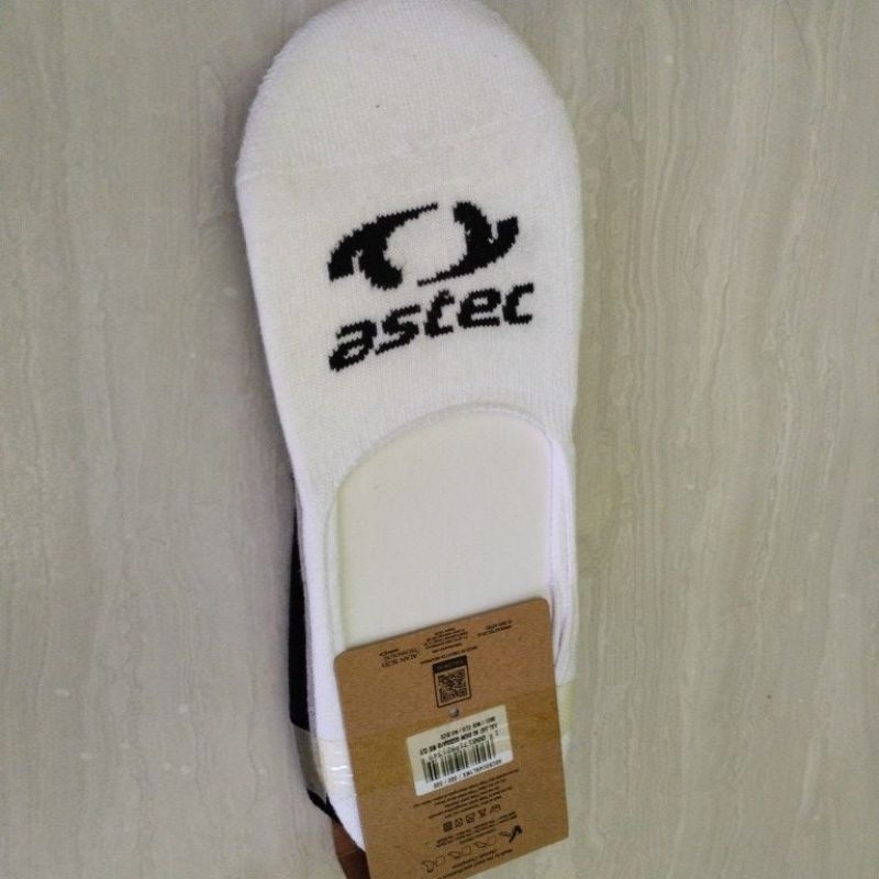 KAOS KAKI ASTEC JUST NO SHOW SOCKS PRODUK ORIGINAL  NO SIZE 1 PACK 3 PASANG 3 WARNA
