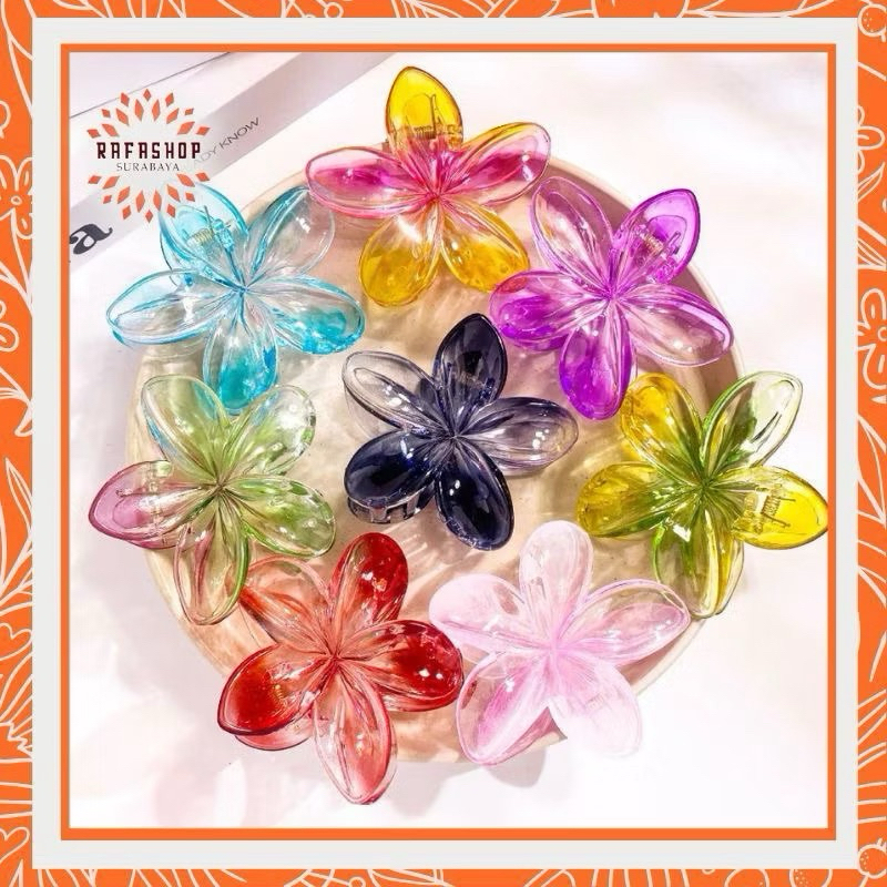 JEPIT RAMBUT BUNGA | JEDAI BUNGA BESAR