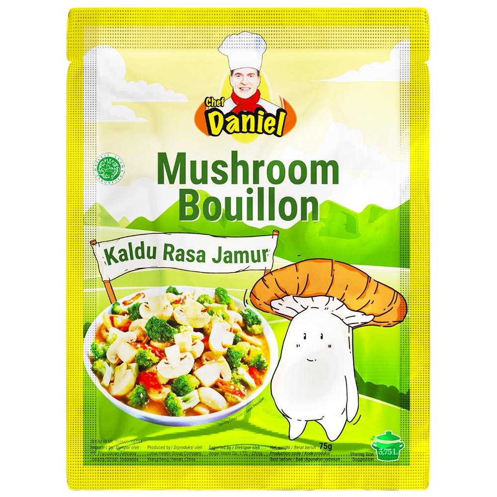 

Daniel Kaldu Jamur 75gr/Mushroom Bouillon