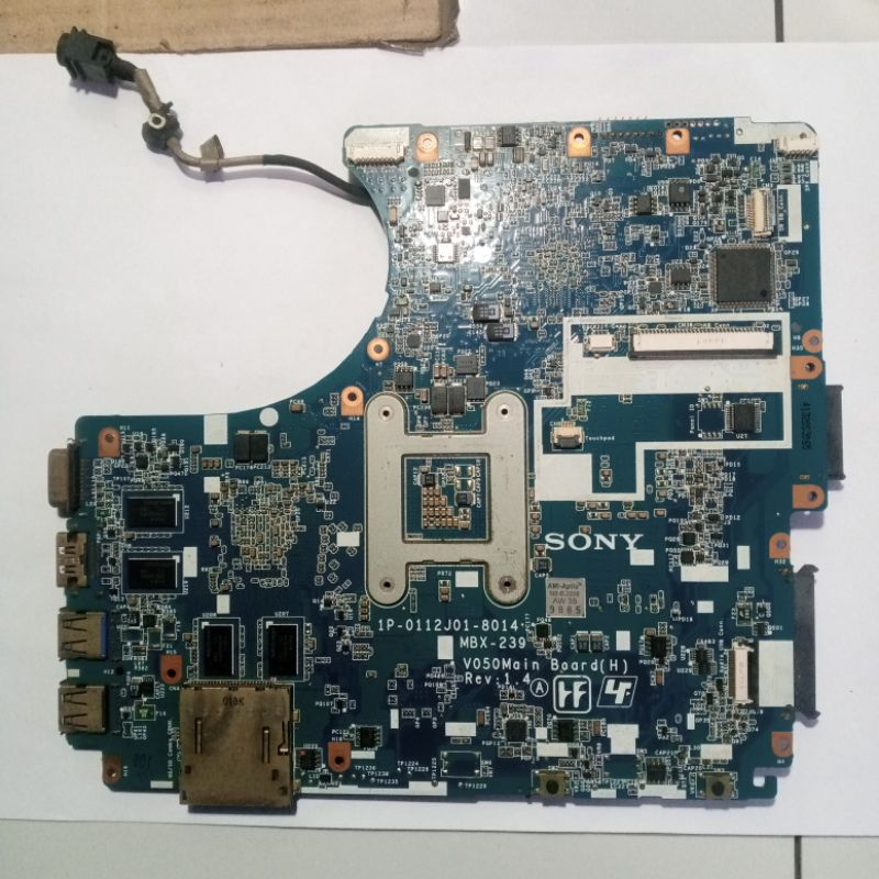 Motherboard mainboard mesin sony vaio vpcca series vpcca35fg mbx-239 intel code 1p-0112j01-8014 ori